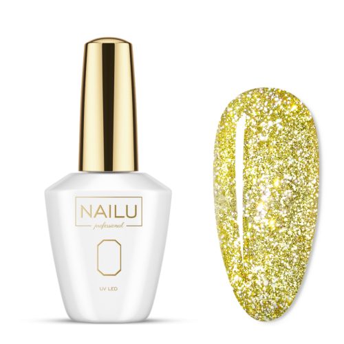 NAILU Professional - Gél Lakk - 010 Golden Princess , 8ml