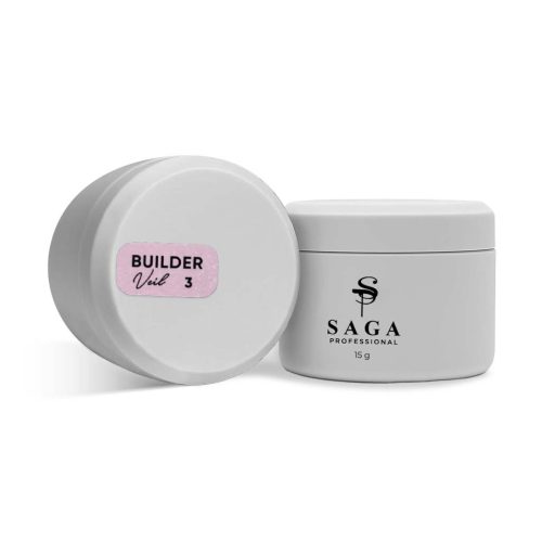SAGA Professional - Builder Gel Veil , 03 , 15g