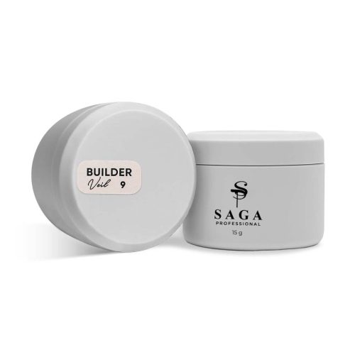 SAGA Professional - Builder Gel Veil , 09 , 15g