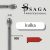 SAGA Professional - Manikűrfej 008 , 5mm