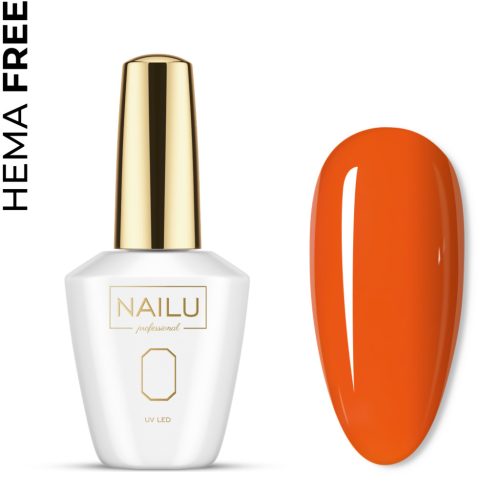 NAILU Professional - Gél Lakk - 303 Crazy Orange , 8ml