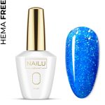 NAILU Professional - Gél Lakk - 754 Night Sky, 8ml