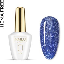NAILU Professional - Gél Lakk - 759 Sparkly Jeans , 8ml
