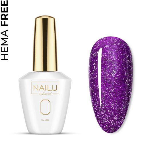 NAILU Professional - Gél Lakk - 760 Blackberry Shine , 8ml