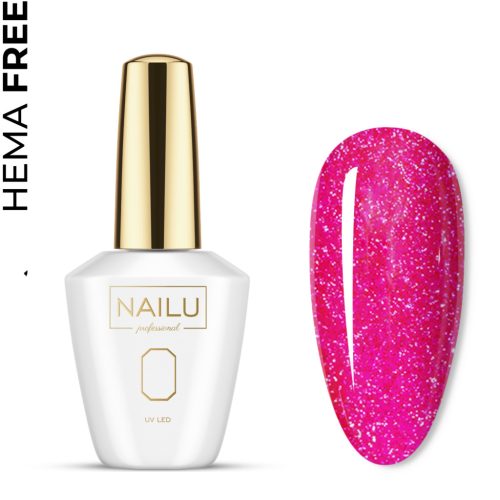 NAILU Professional - Gél Lakk - 761 Flamingo Love , 8ml