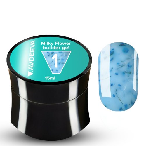 Victoria Avdeeva - Milky Flower Builder Gel 1 - 15ml