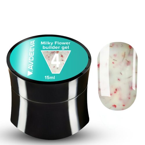 Victoria Avdeeva - Milky Flower Builder Gel 4 - 15ml