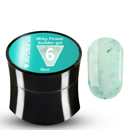 Victoria Avdeeva - Milky Flower Builder Gel 6 - 15ml