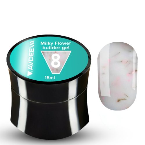 Victoria Avdeeva - Milky Flower Builder Gel 8 - 15ml