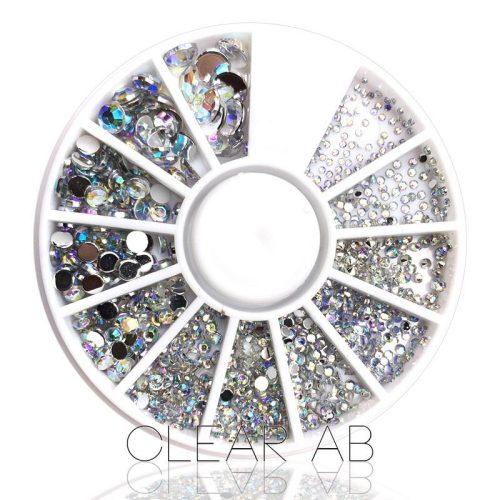 OA Nail System - Carrousel CLEAR AB - Strasszkövek 
