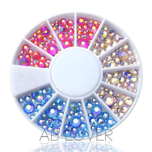 OA Nail System - Carrousel Tri-Color Mix AB LOVER - Strasszkövek 