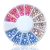 OA Nail System - Carrousel Tri-Color Mix AB LOVER - Strasszkövek 