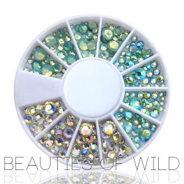   OA Nail System - Carrousel Tri-Color Mix BEAUTIES OF WILD - Strasszkövek 