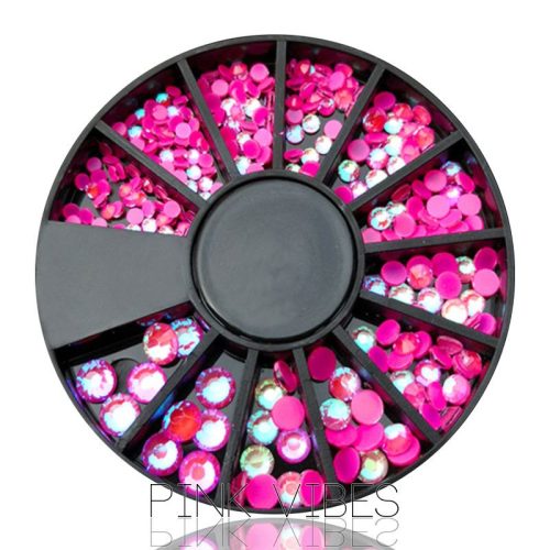 OA Nail System - Carrousel Pink Vibes Neon - Strasszkövek 