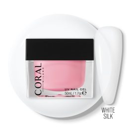 Coral Milano - Builder Gel 3in1 - White Silk zselé , 50ml 