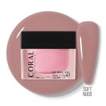Coral Milano - Builder Gel 3in1 - Soft Nude zselé , 50ml 