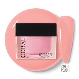 Coral Milano - Builder Gel 3in1 - Sweet Peach zselé , 50ml 