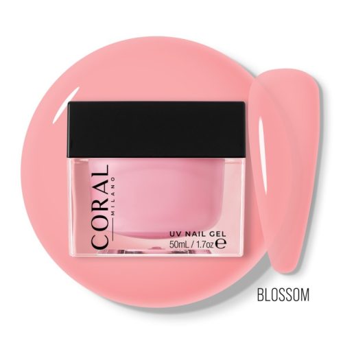 Coral Milano - Builder Gel 3in1 - Blossom zselé , 50ml 