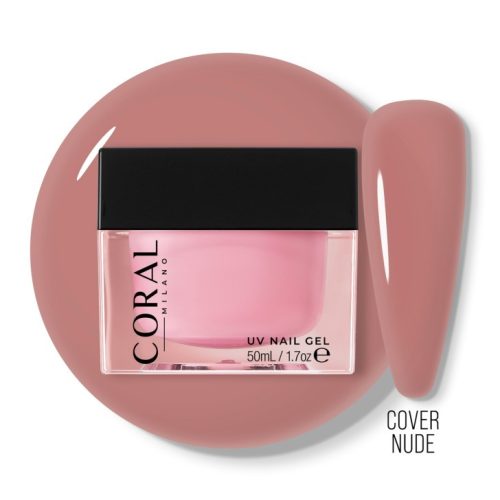Coral Milano - Builder Gel 3in1 - Cover Nude zselé , 50ml 