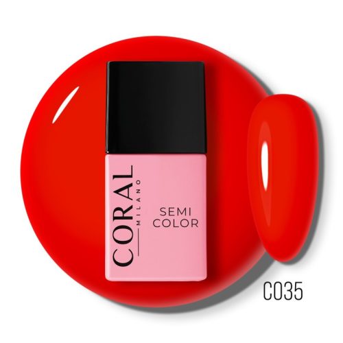 Coral Milano - C035 géllakk , 12ml