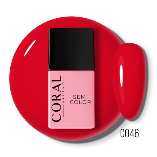 Coral Milano - C046 géllakk , 12ml