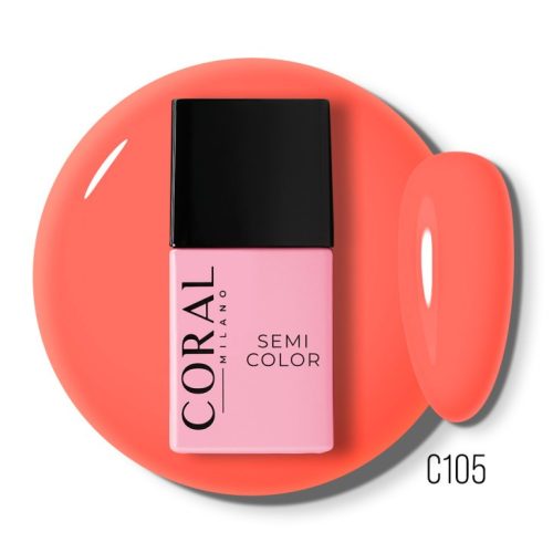 Coral Milano - C105 géllakk , 12ml