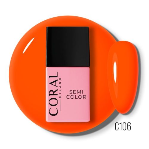 Coral Milano - C106 géllakk , 12ml