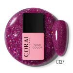 Coral Milano - C137 géllakk , 12ml