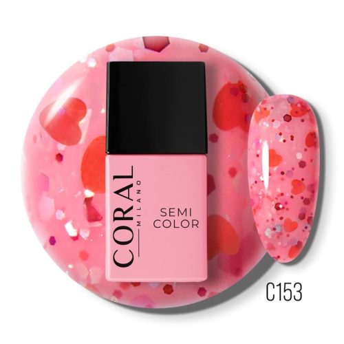 Coral Milano - C153 géllakk , 12ml