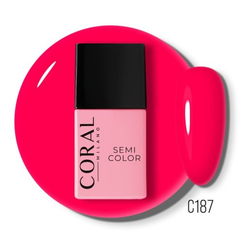 Coral Milano - C187 géllakk , 12ml