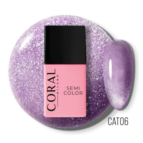 Coral Milano - CAT06 mágneses géllakk , 12ml