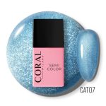 Coral Milano - CAT07 mágneses géllakk , 12ml