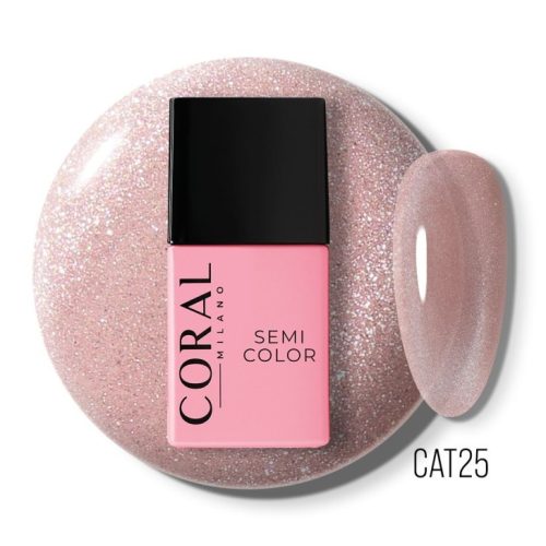 Coral Milano - CAT25 mágneses géllakk , 12ml