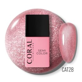 Coral Milano - CAT28 mágneses géllakk , 12ml