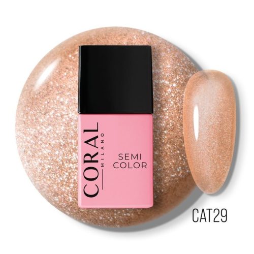 Coral Milano - CAT29 mágneses géllakk , 12ml