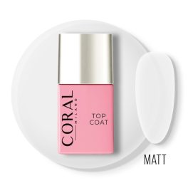 Coral Milano - Fedőfény - Matt Top , 18ml 