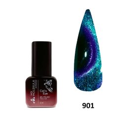 Molekula - Gél lakk Cat's Eye 9D , No.901 , 6ml