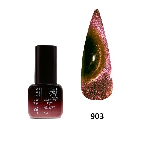 Molekula - Gél lakk Cat's Eye 9D , No.903 , 6ml