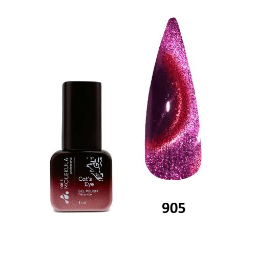 Molekula - Gél lakk Cat's Eye 9D , No.905 , 6ml