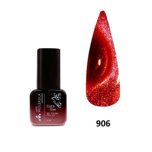 Molekula - Gél lakk Cat's Eye 9D , No.906 , 6ml