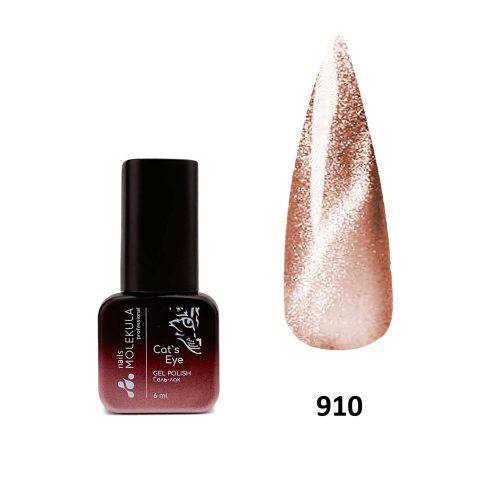 Molekula - Gél lakk Cat's Eye 9D , No.910 , 6ml