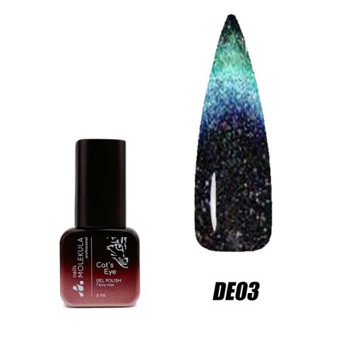 Molekula - Gél lakk Flash Dragon Eyes DE03 , 6ml