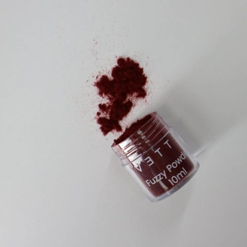 Yvetten - Fuzzy Powder Burgundy