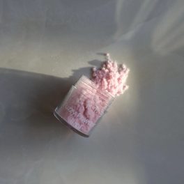 Yvetten - Fuzzy Powder Baby Pink