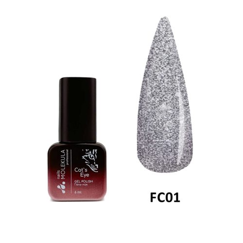 Molekula - Gél lakk Cat Eye Flash FC01 , 6ml