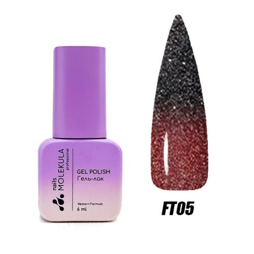 Molekula - Gél lakk Flash Termo FT05 , 6ml
