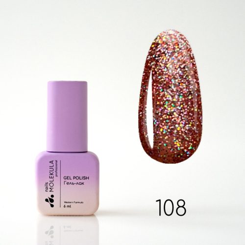 Molekula - Gél lakk No.108 ,  6ml
