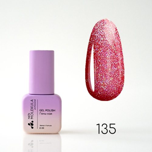 Molekula - Gél lakk No.135 ,  6ml