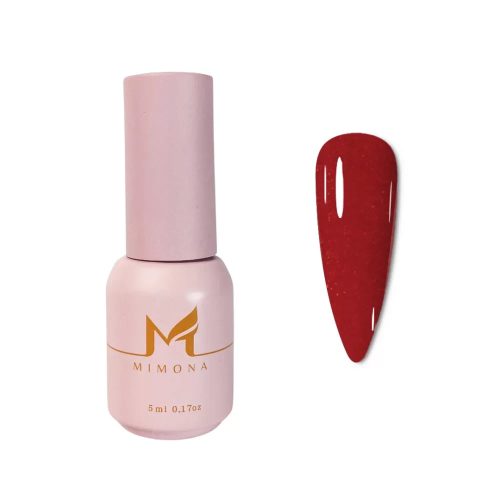 Mimona - Géllakk , Red Light Glitter , 5ml