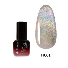 Molekula - Gél lakk Holographic Cat's Eye , HC01 , 6ml